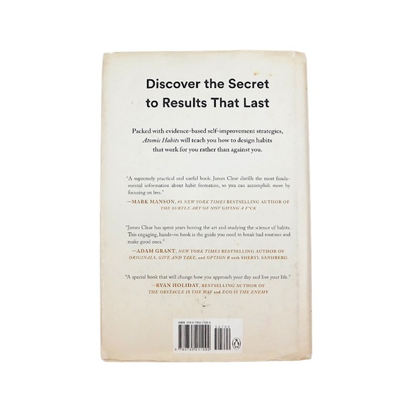 Atomic Habits by James Clear | Hardcover Self-Improvement Book - Picture 3 of 6